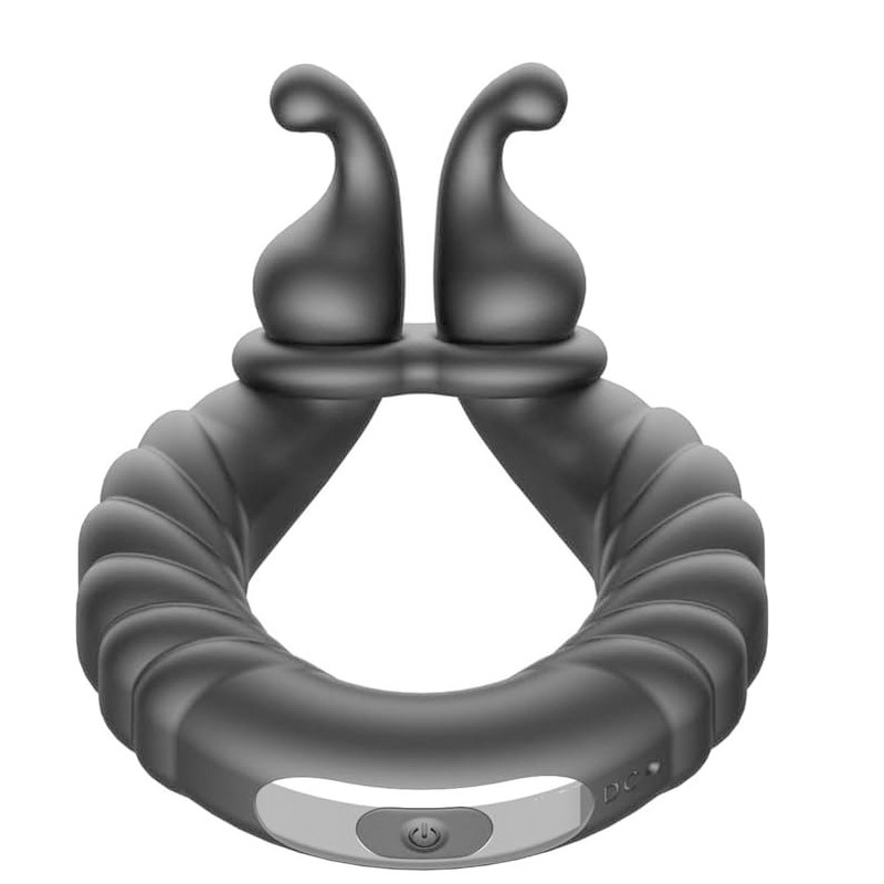 10 Speed Vibrating Penis Ring Cock Ring for Men with Delay Function Enhances Performance and Pleasure Prostate Massager for Intimate Training