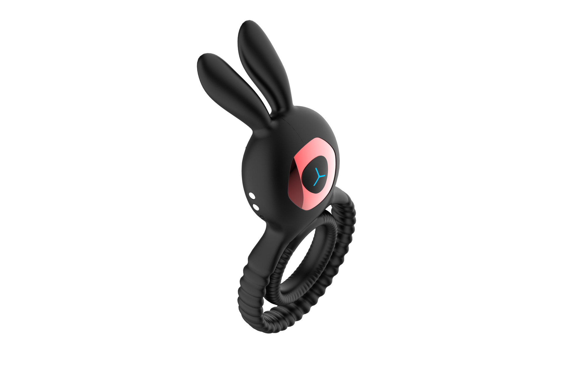 10 Frequency App Controlled Rabbit Male Prostate Massager Ring with Vibration Lock Function for Penis Exercise and Enhancement
