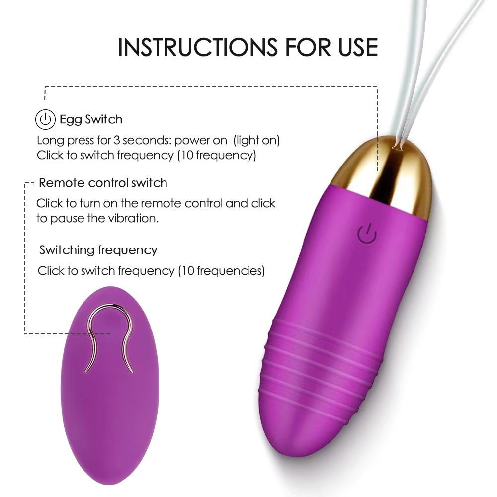 Wireless Remote Control Vibrating Anal Plug for Women Rechargeable Silicone Butt Plug with 10 Vibration Modes Waterproof Adult Sex Toy for Couple Play and Solo Stimulation