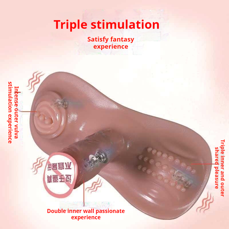 New G Spot Stimulation Vibrator Insertable Massager with Realistic Dildo Design for Women Electric Silicone Personal Pleasure Device