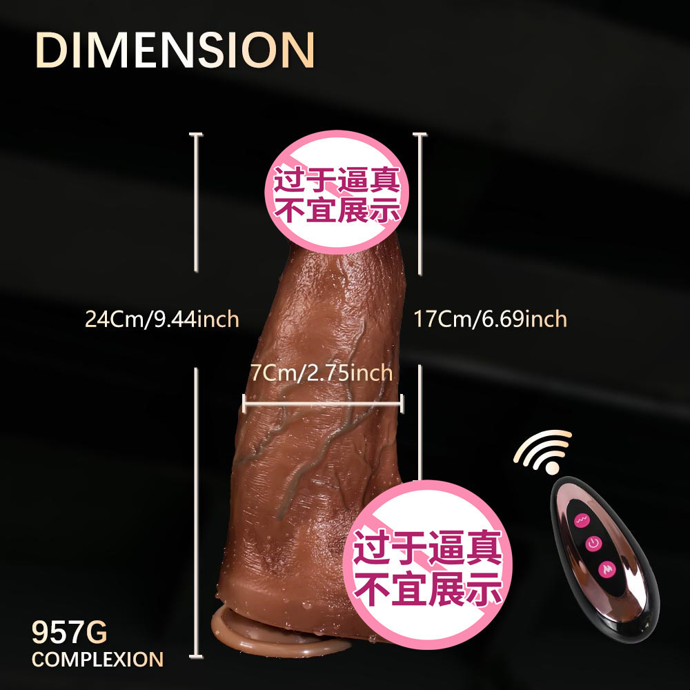 Large Realistic Silicone Dildo with Thick Veins Extra Soft and Flexible for Women Personal Pleasure Adult Toy