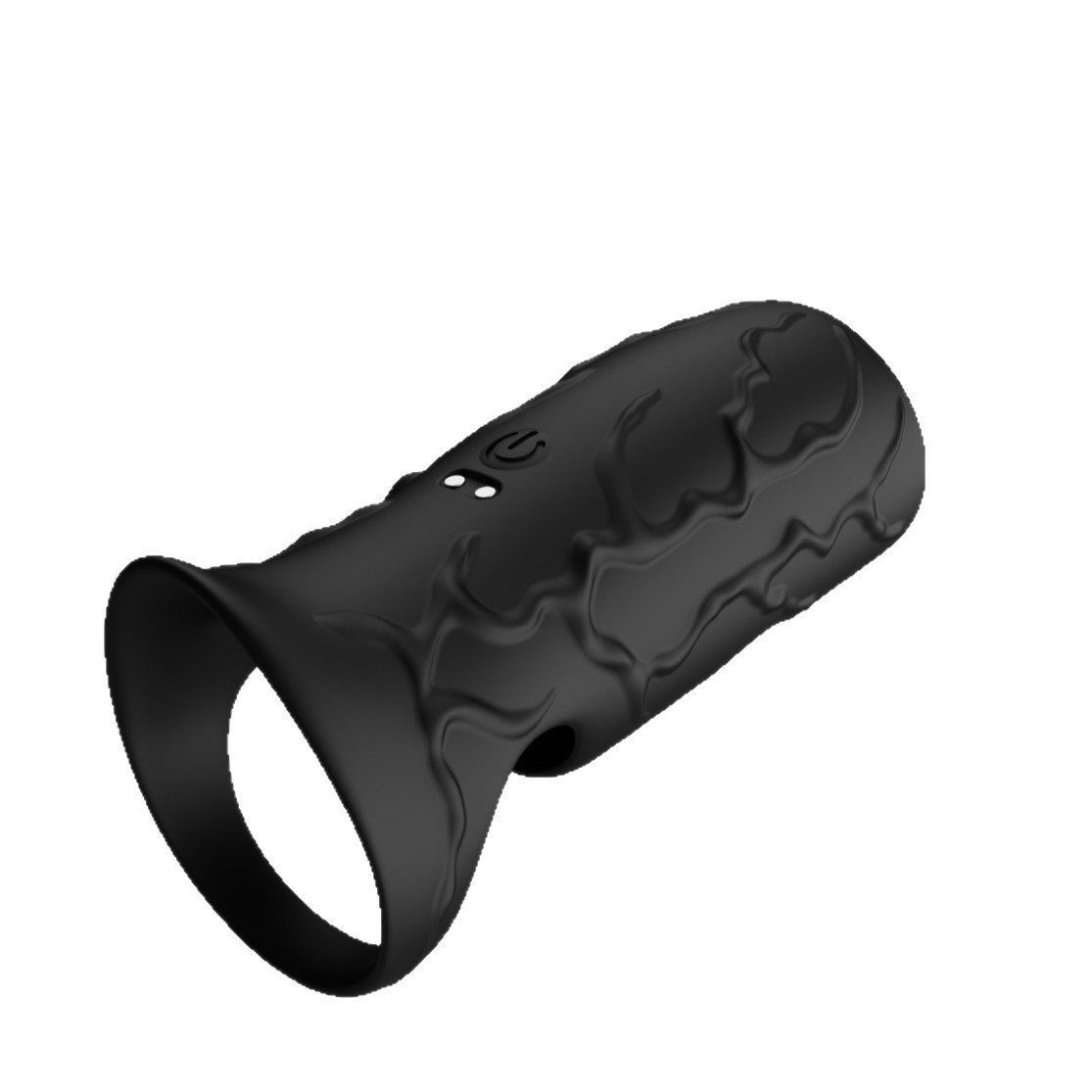 10 Speed Vibrating Male Silicone Cock Ring with Magnetic Charging Physical Delay Penis Sleeve for Men Enhanced Pleasure and Stamina