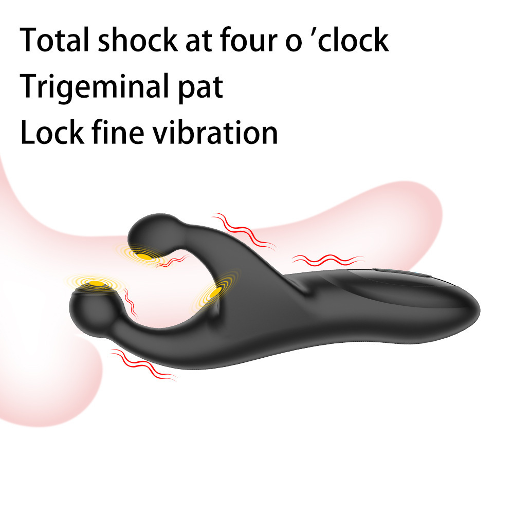 Odin Trident 10 Frequency Vibration Testicle Prostate Massager Penis Training Enhancer Male Adult Sex Toy for Men