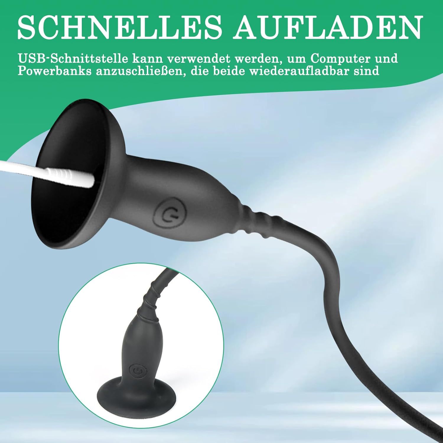 10 Frequency Vibration Male Urethral Sound Silicone Prostate Massager with Remote Control Electric Stimulation Toy for Men Adult Sex Toys