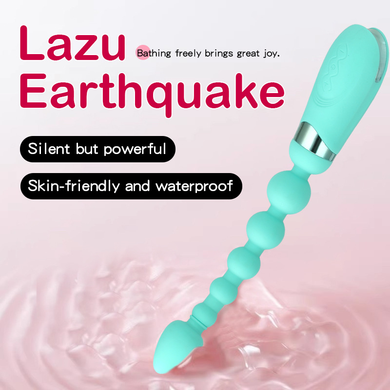 10 Speed Vibrating Anal Beads for Women Rechargeable Silicone Butt Plug with Remote Control Powerful Stimulation Adult Toys G Spot Clitoral Massager