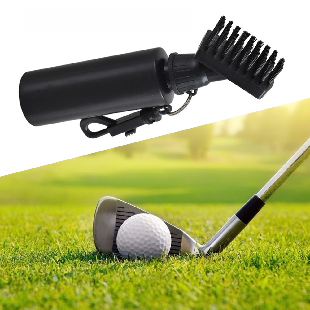 高爾夫配件清潔工具附可拆卸收納盒和噴刷掛鉤