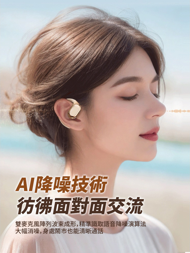 可旋轉數位螢幕D85無線耳機