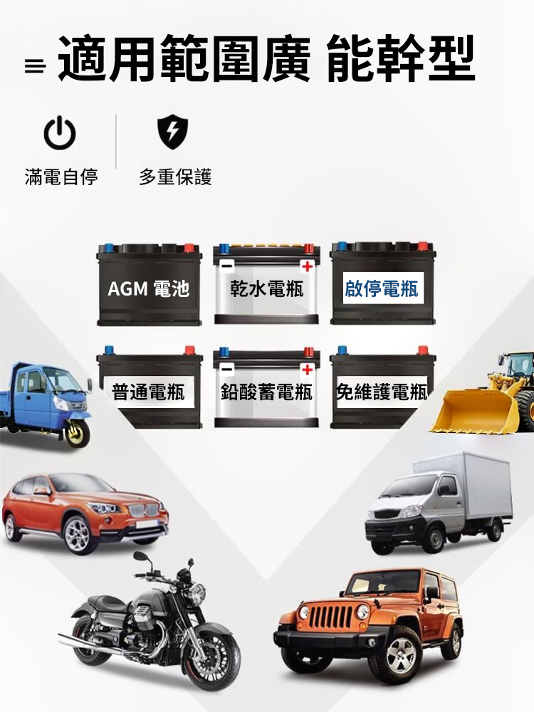 FAST汽車電瓶充電器