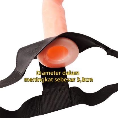 Selongsong Silikon Elastis Peningkat Ukuran dan Kenikmatan Pria dengan Ekstensi Kepala 4cm Total Panjang 18cm Bukaan 3.5cm Bahan Medis Dapat Digunakan Kembali Bonus Pelumas 8ml