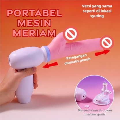 Mainan wanita, replika penis pria, vibrator ganda untuk G-spot dan vagina, dilengkapi dengan fungsi kecepatan yang dapat disesuaikan, perpanjangan, dan getaran.