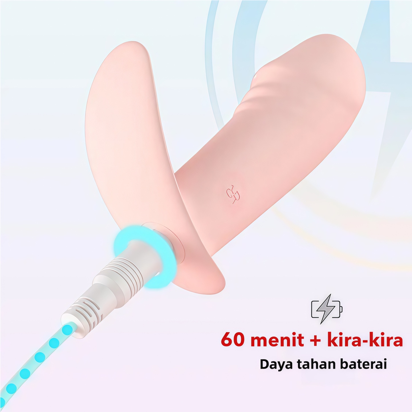 （DF-09）Vibrator G-Spot untuk Wanita yang Kompak, Mudah Dibawa, Tahan Air, dan Dapat Diisi Ulang untuk Penggunaan Berulang
