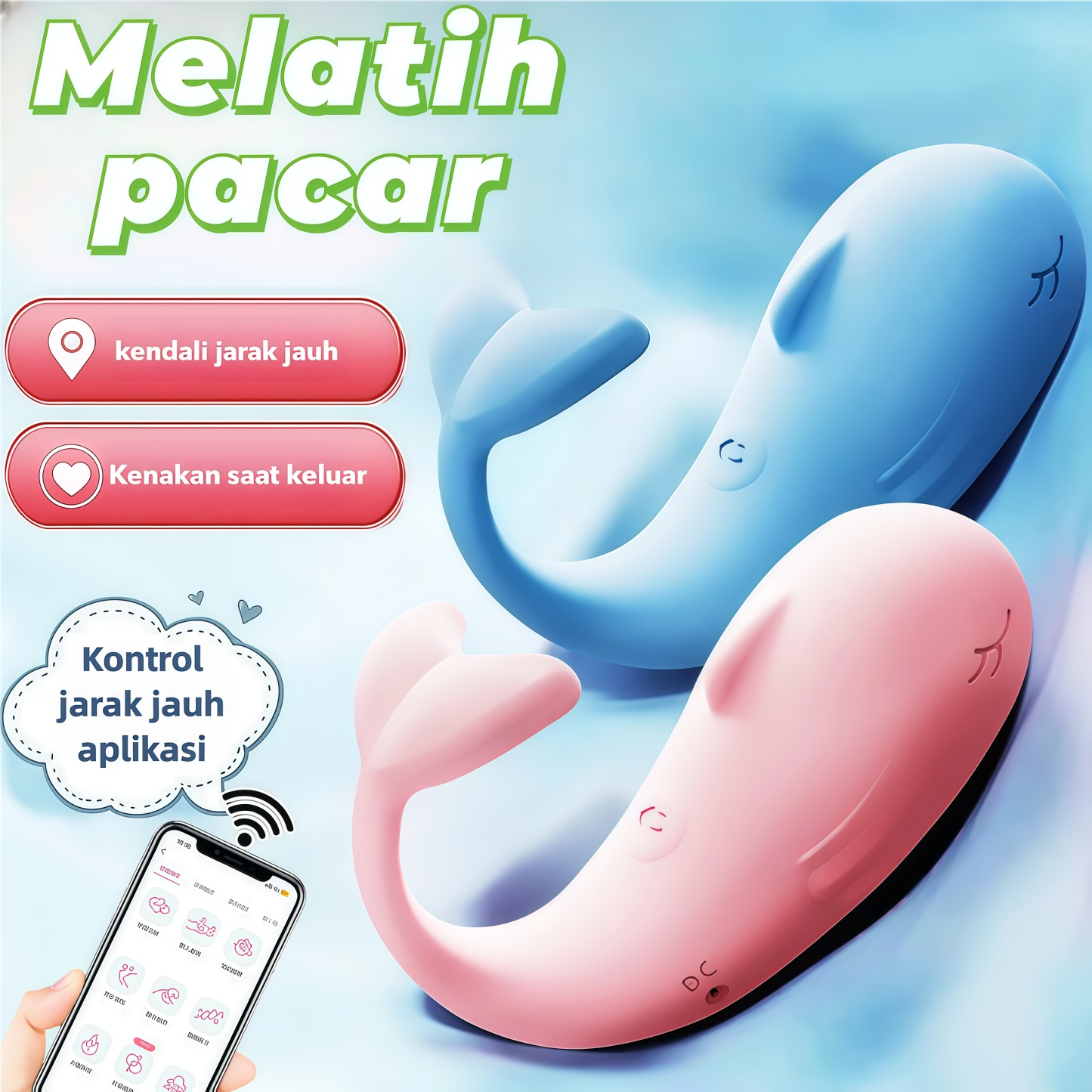 Vibrator Vagina Mini USB Rechargeable Tahan Air Silikon Lembut Panjang 8cm Diameter 2cm