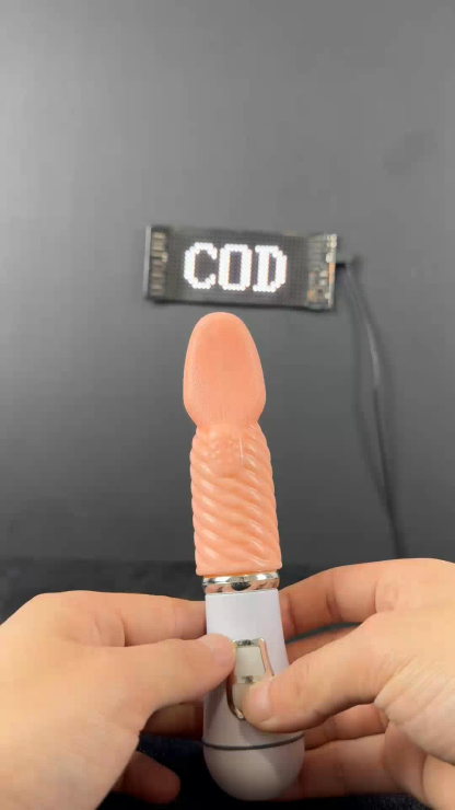 Vibrator berbentuk lidah yang bergetar dan bergoyang untuk masturbasi