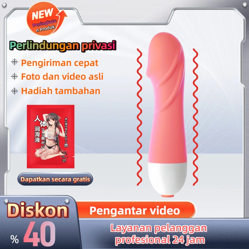 Vibrator Glans Unik untuk Stimulasi Klitoris Presisi dengan Intensitas Getaran Bisa Diatur Silikon Lembut Panjang 10cm Diameter 2cm Baterai 1xAA Bonus Pelumas 8ml