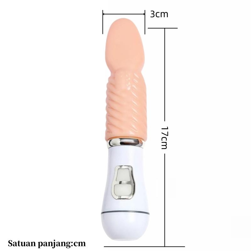 （DF-15)Vibrator berbentuk lidah yang bergetar dan bergoyang untuk masturbasi