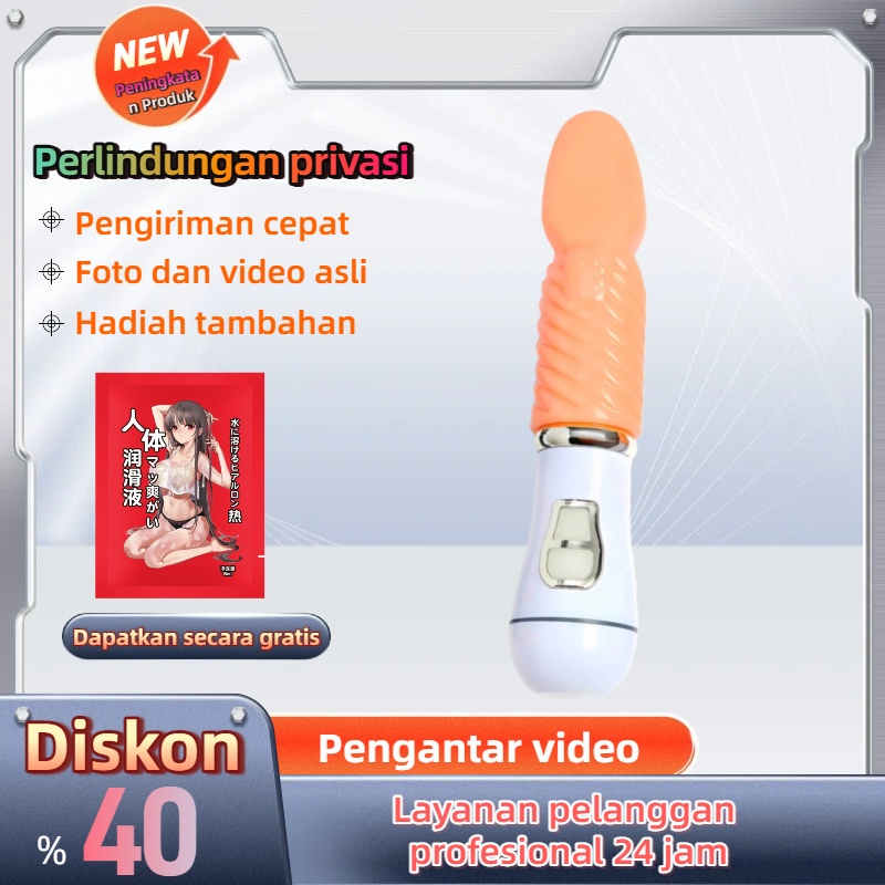Vibrator Lidah Realistis Ayunan dan Getaran Mirip Asli Silikon Lembut Tahan Air Panjang 17cm Kedalaman 10cm Diameter 3cm