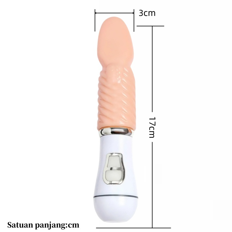 （DF-15)Vibrator berbentuk lidah yang bergetar dan bergoyang untuk masturbasi