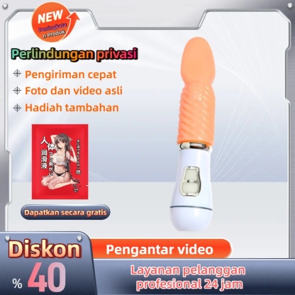 Vibrator Lidah Realistis Ayunan dan Getaran Mirip Asli Silikon Lembut Tahan Air Panjang 17cm Kedalaman 10cm Diameter 3cm