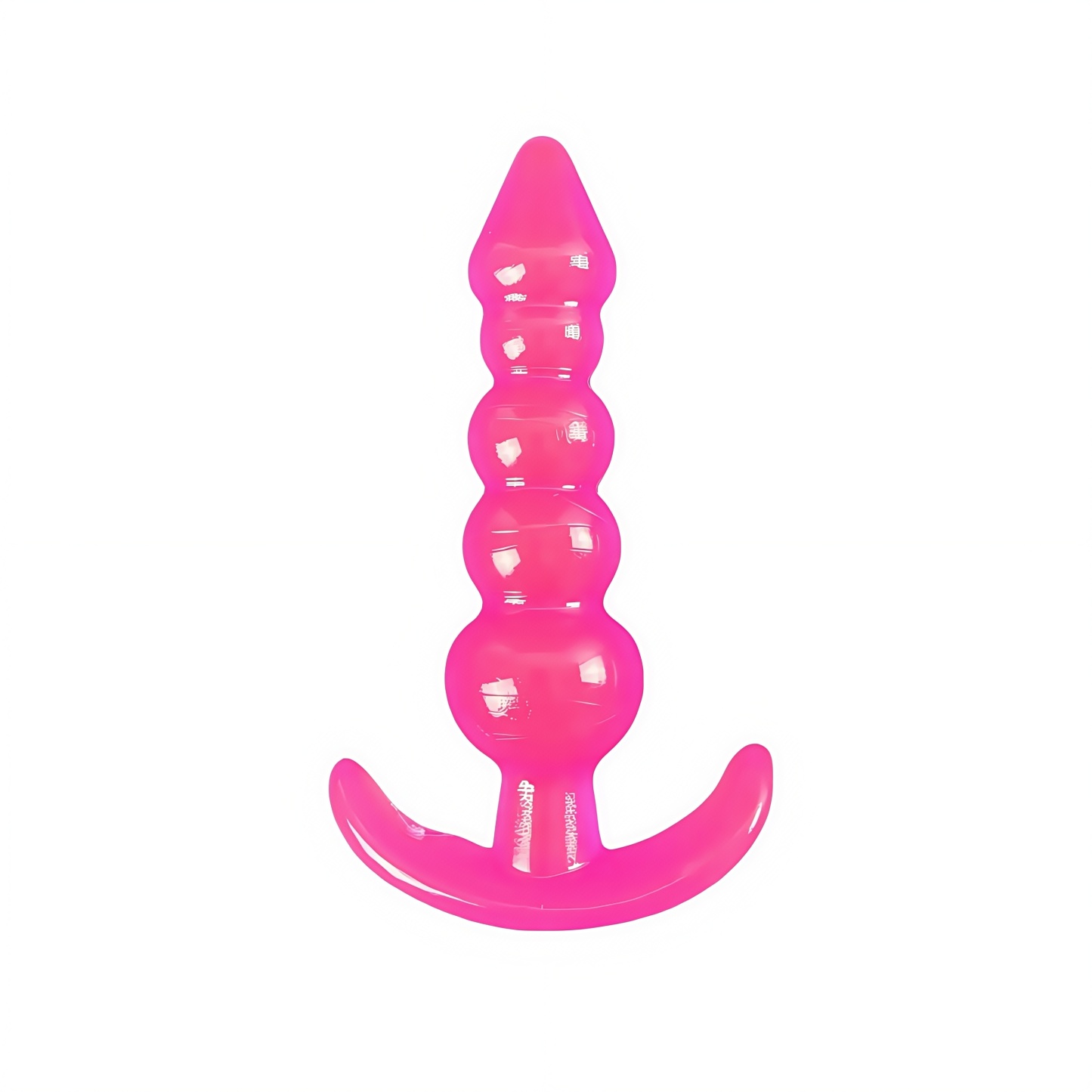 Anal plug berbentuk hati berwarna pink
