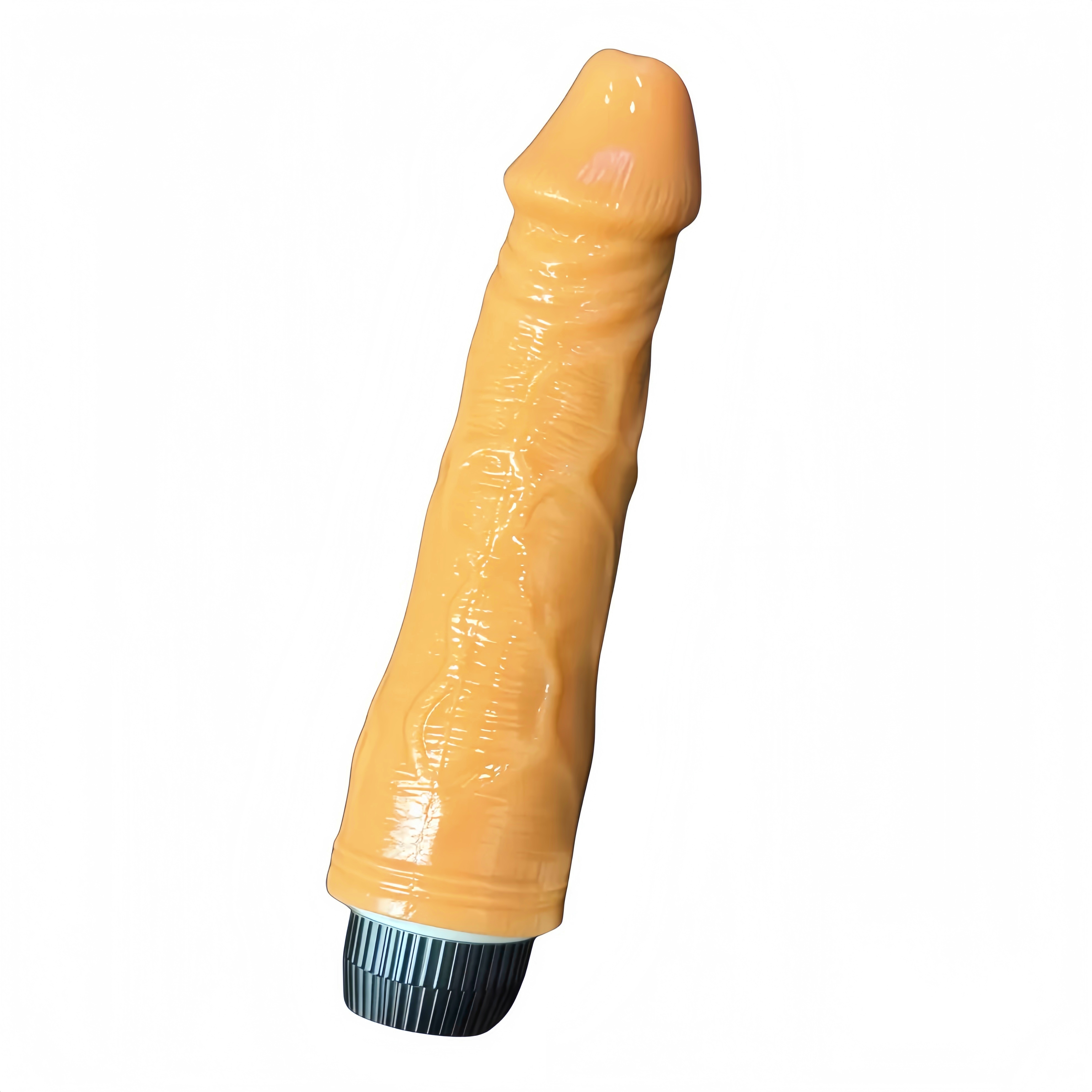 Dildo Getar Realistis Getaran Kuat Tahan Air Silikon Lembut Body Safe Panjang 20cm Kedalaman 18cm Diameter 3cm