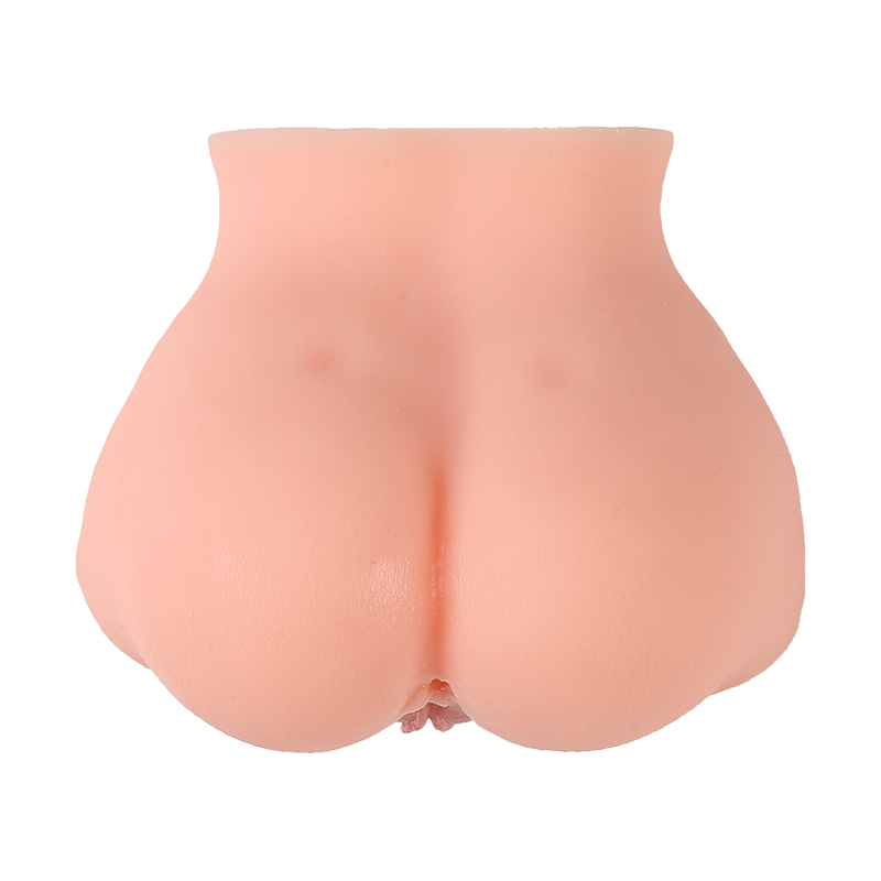 Mainan Anal Silikon Dua Lubang Realistis untuk Pria Bahan Premium Elastis Kontraktil Panjang 17cm Diameter 15cm Tinggi 10cm Bonus Pelumas 8ml