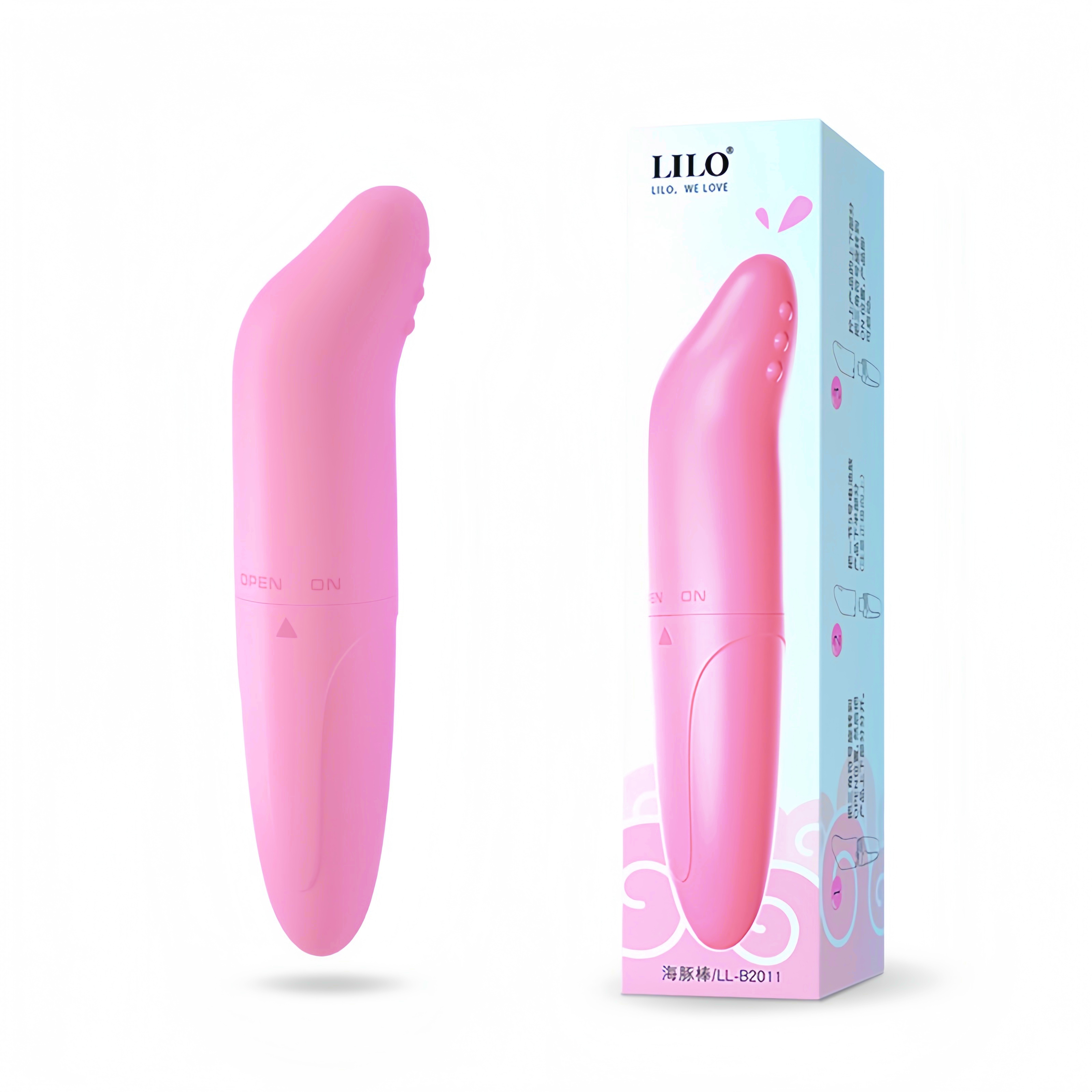 Alat Pijat G Spot Mini Ujung Melengkung Stimulasi Presisi Silikon Lembut Panjang 11cm Diameter 2cm Bonus Pelumas 8ml