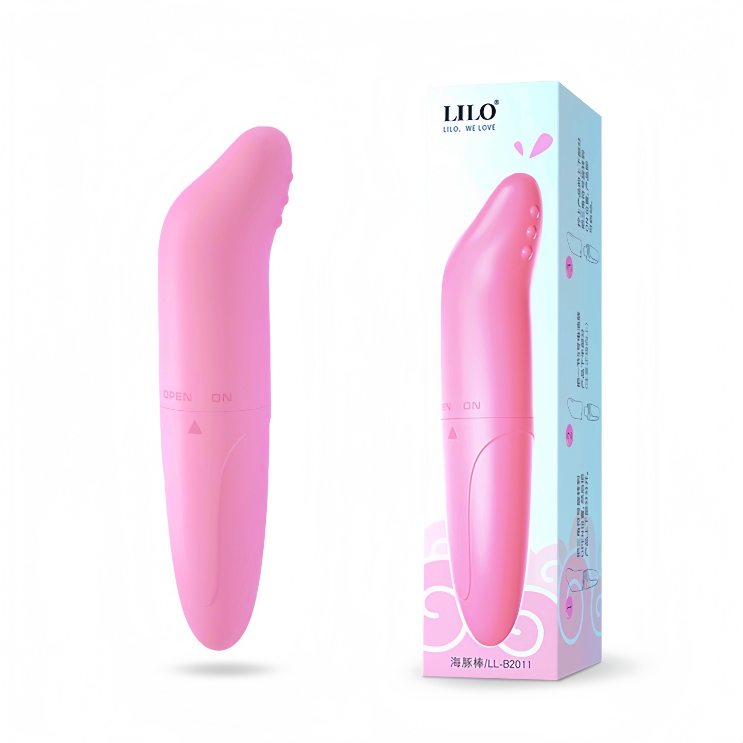Alat Pijat G Spot Mini Ujung Melengkung Stimulasi Presisi Silikon Lembut Panjang 11cm Diameter 2cm Bonus Pelumas 8ml