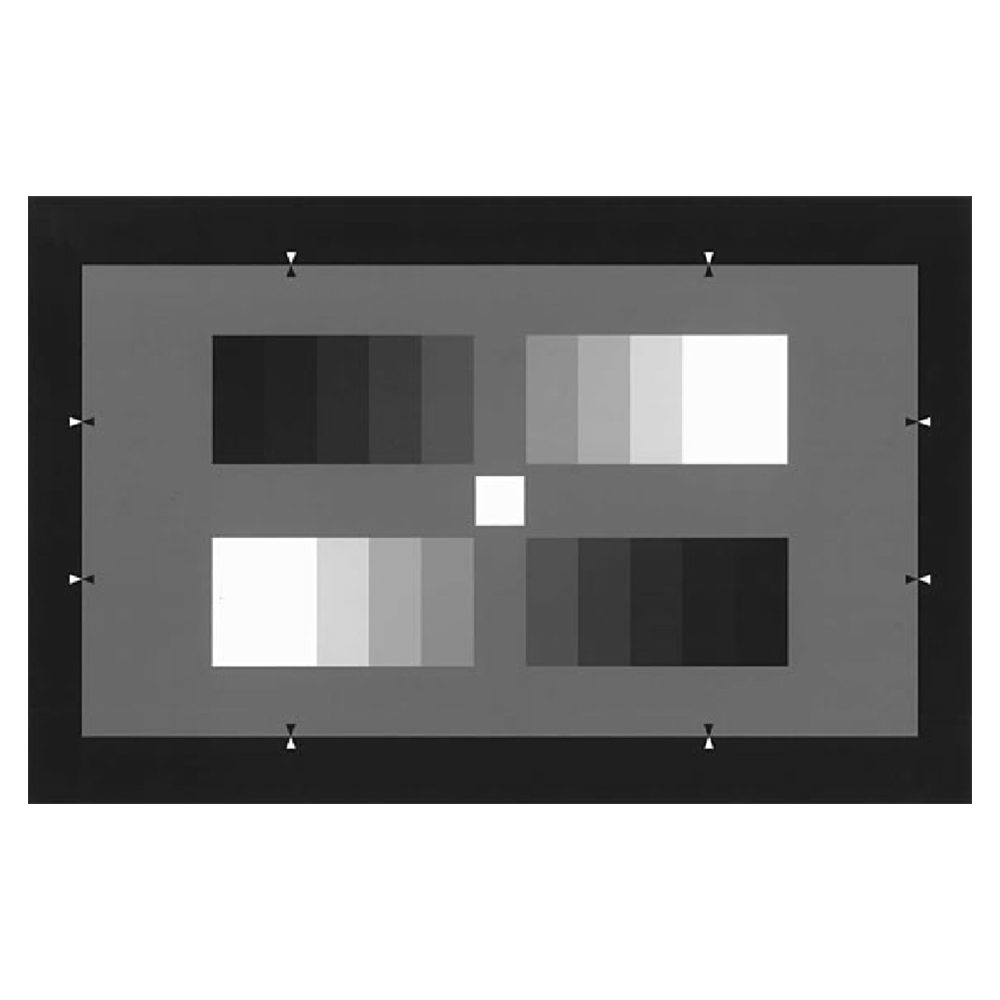 高清电视系统11阶灰度测试图卡