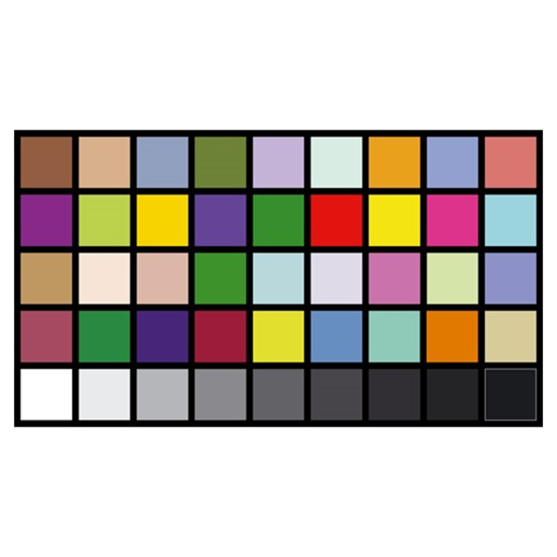 36+9色HDTV色彩还原图卡