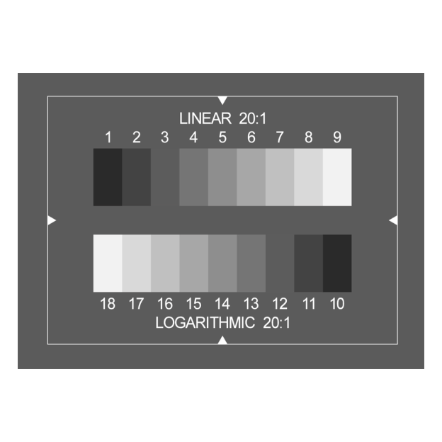EIA 9阶灰度图卡