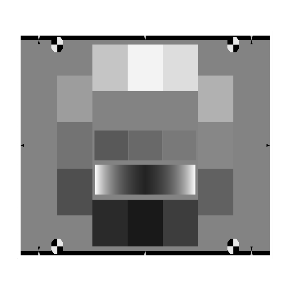 ISO 15739 15阶灰度噪声测试图卡