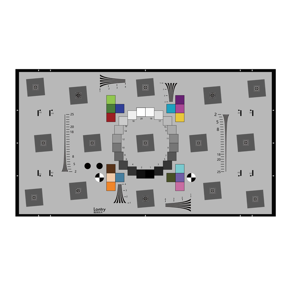 ISO 12233:2017 Edge SFR 标准版/增强版/扩展版图卡