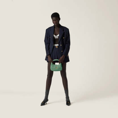 ワンダー マテラッセレザー ホーボーバッグ