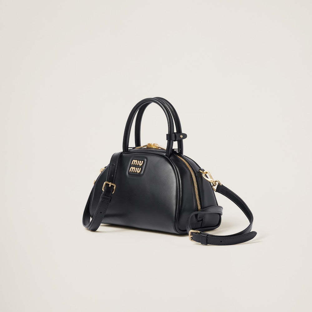 レザー トップハンドルバッグ