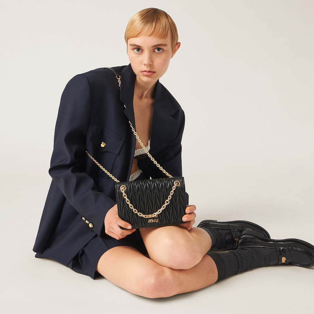 マテラッセレザー ミニバッグ