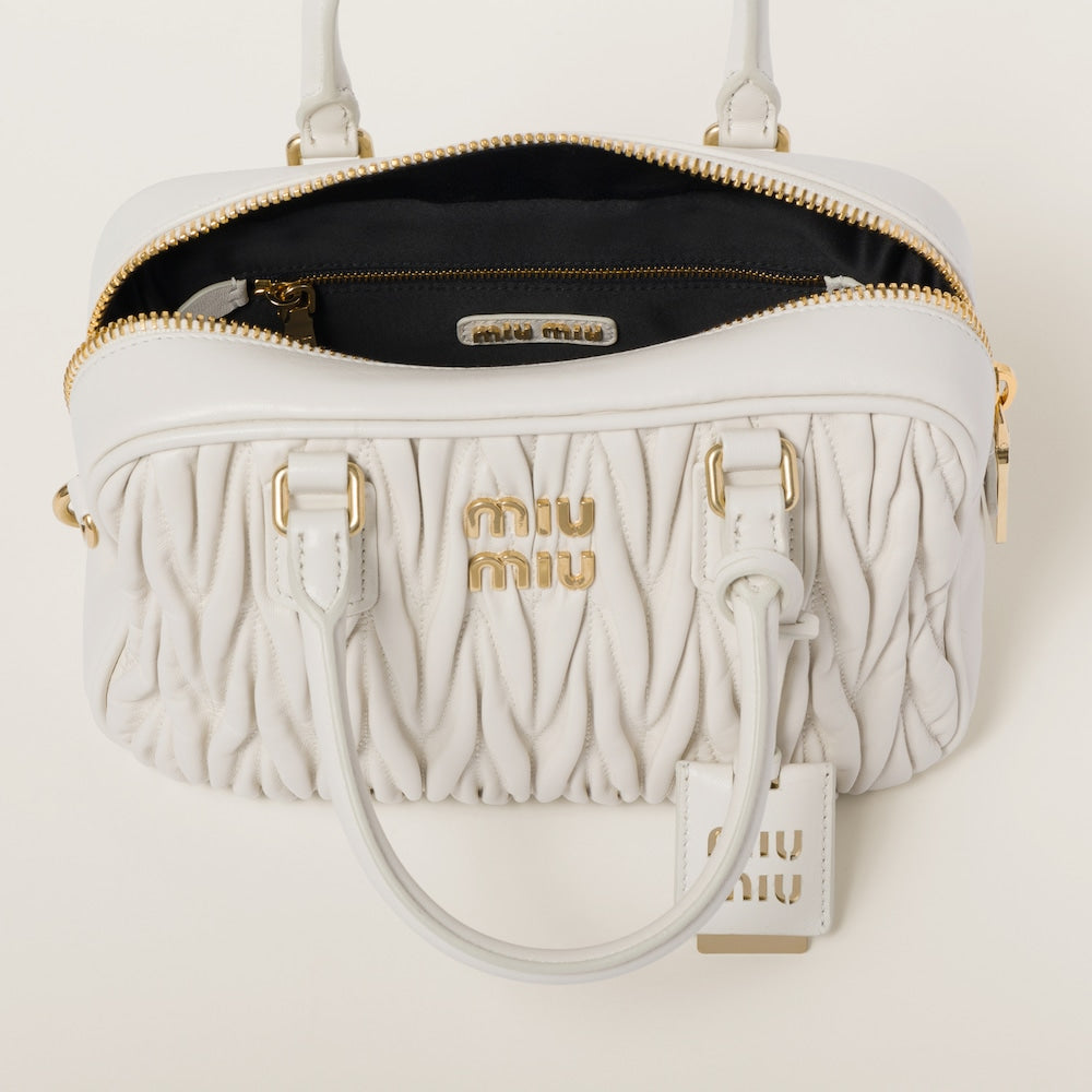 アルカディ マテラッセレザー バッグ ミディアム