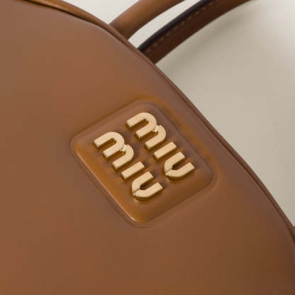 レザー トップハンドルバッグ