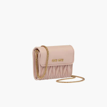 ショルダーストラップ付 ナッパレザー 財布