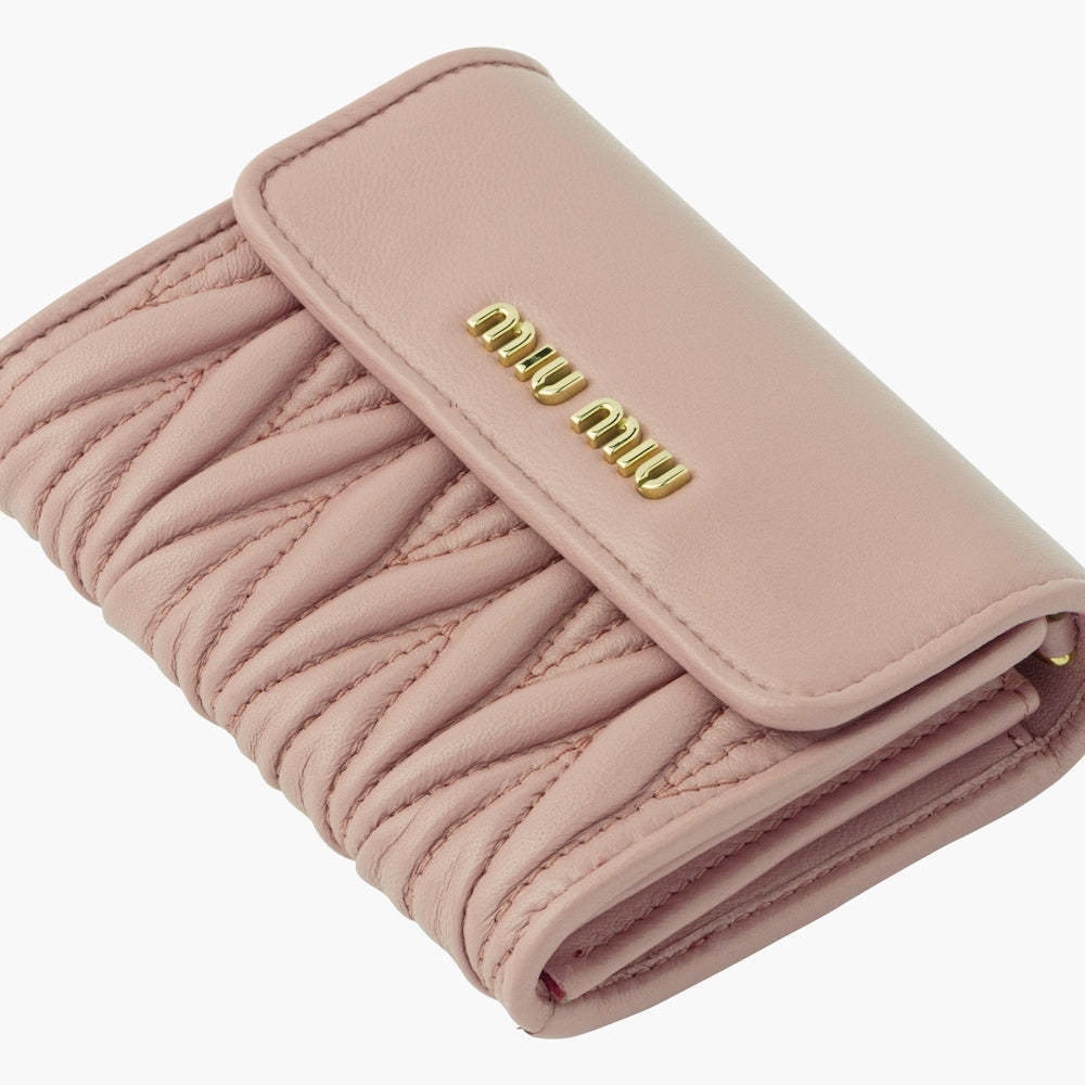 ショルダーストラップ付 ナッパレザー 財布