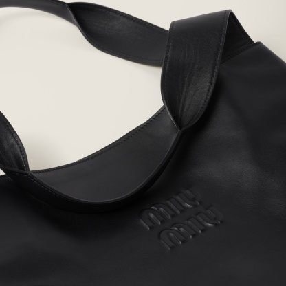 Miu Miu レザーホーボーバッグ