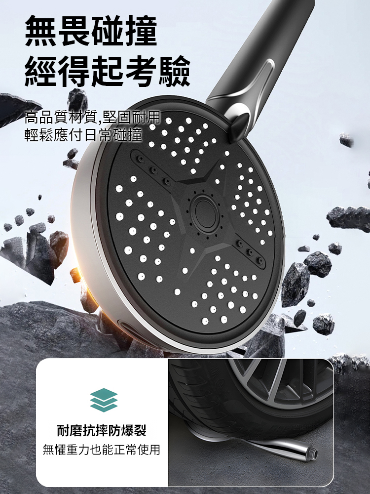 超強增壓大面板花灑，無視水壓，頂樓也能享受瀑布級Spa淋浴