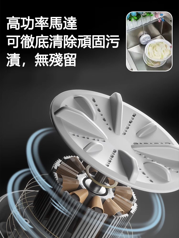 【洗衣不用手】超智慧變頻渦輪洗衣機，襪子內衣用它洗，幫你節省出追劇的時間