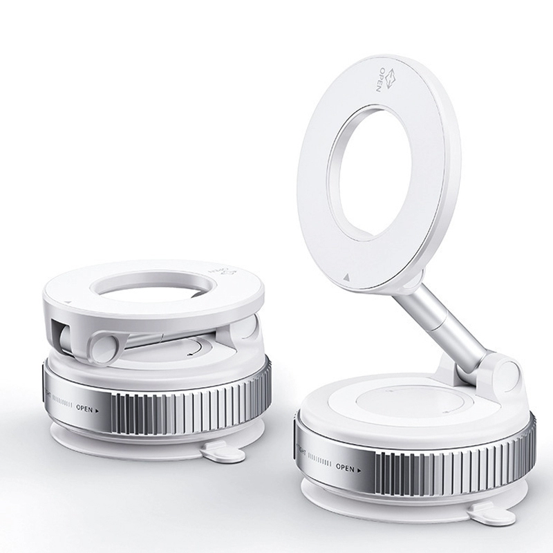 【萬向旋轉】新款強磁車載手機支架，真空+強磁，10倍牢固，顛簸山路也能穩如泰山