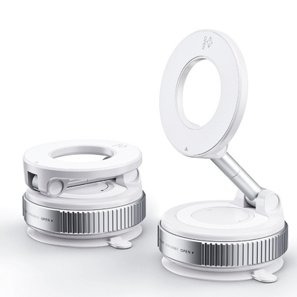 【萬向旋轉】新款強磁車載手機支架，真空+強磁，10倍牢固，顛簸山路也能穩如泰山