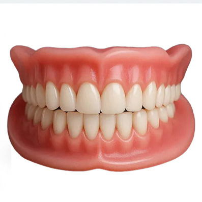 รอยยิ้มที่สวยงามยิ่งขึ้นและฟันปลอมที่สวมใส่สบาย