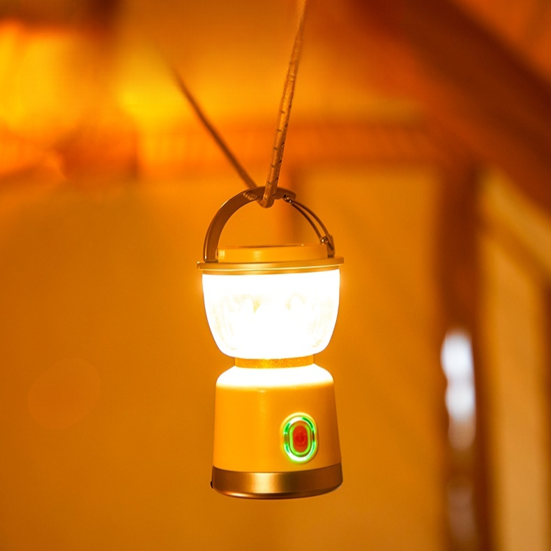 โคมไฟตั้งแคมป์แบบพกพา