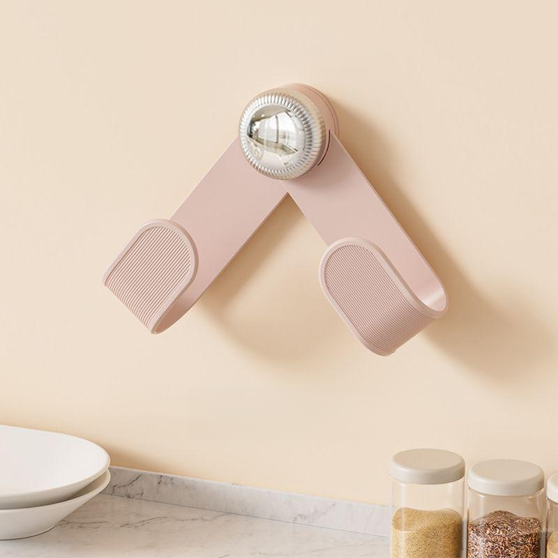 奶油吸盤旋轉鍋蓋架