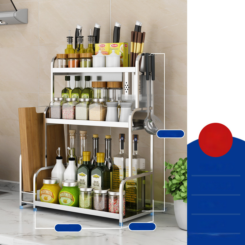 【十年用不壞】廚房不銹鋼收納架