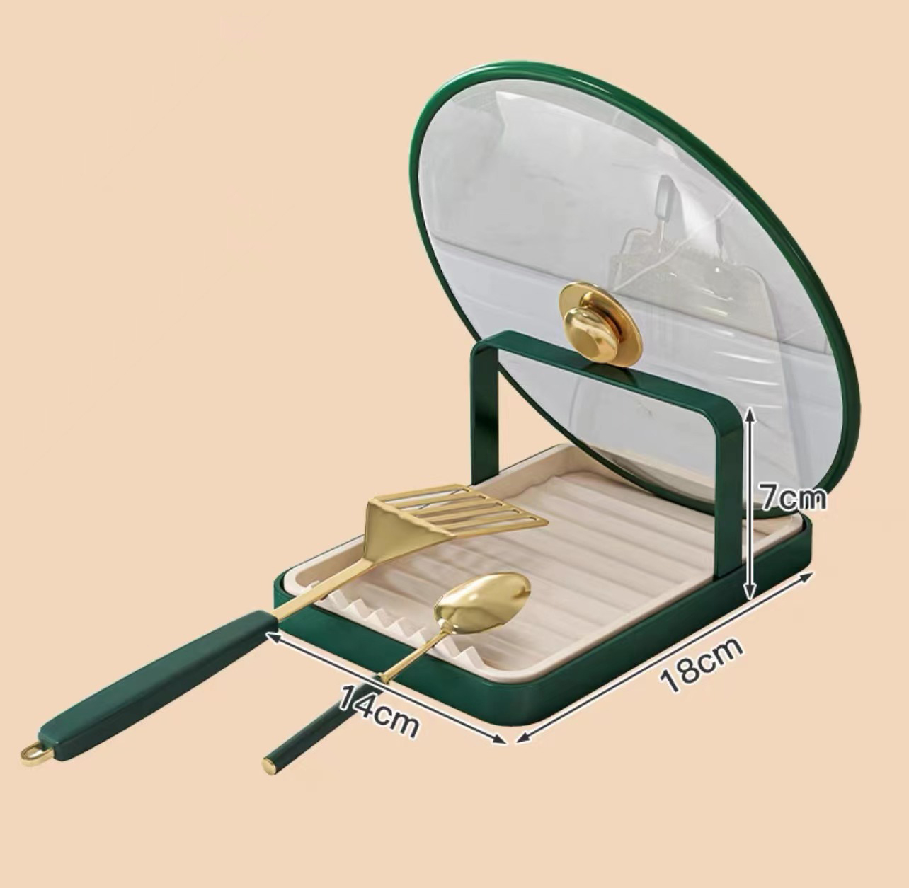 多功能檯面鍋蓋置物架【1秒收納 1s storage】