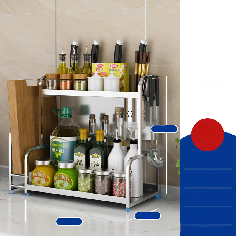 【十年用不壞】廚房不銹鋼收納架